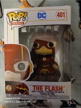 DC The Flash Pop! Vinyl Figure in Red and Gold